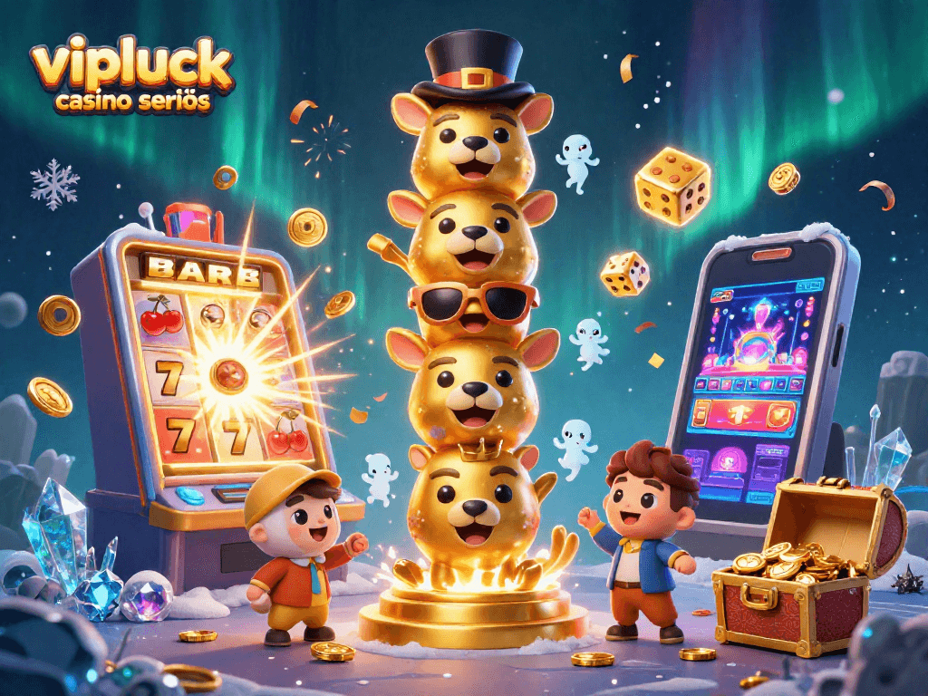 Erlebe im vipluck casino seriös aufregende Jackpot-Explosionen und beeindruckende Spielelemente in dieser 3D-Illustration.