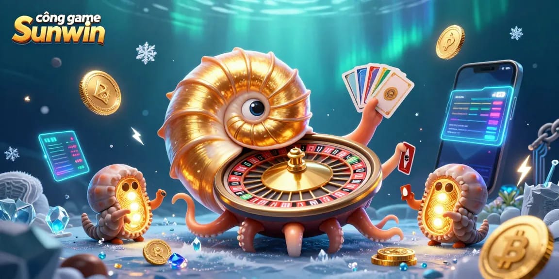 Experience thrilling gameplay at cổng game sunwin with vibrant 3D casino elements and rich colors.