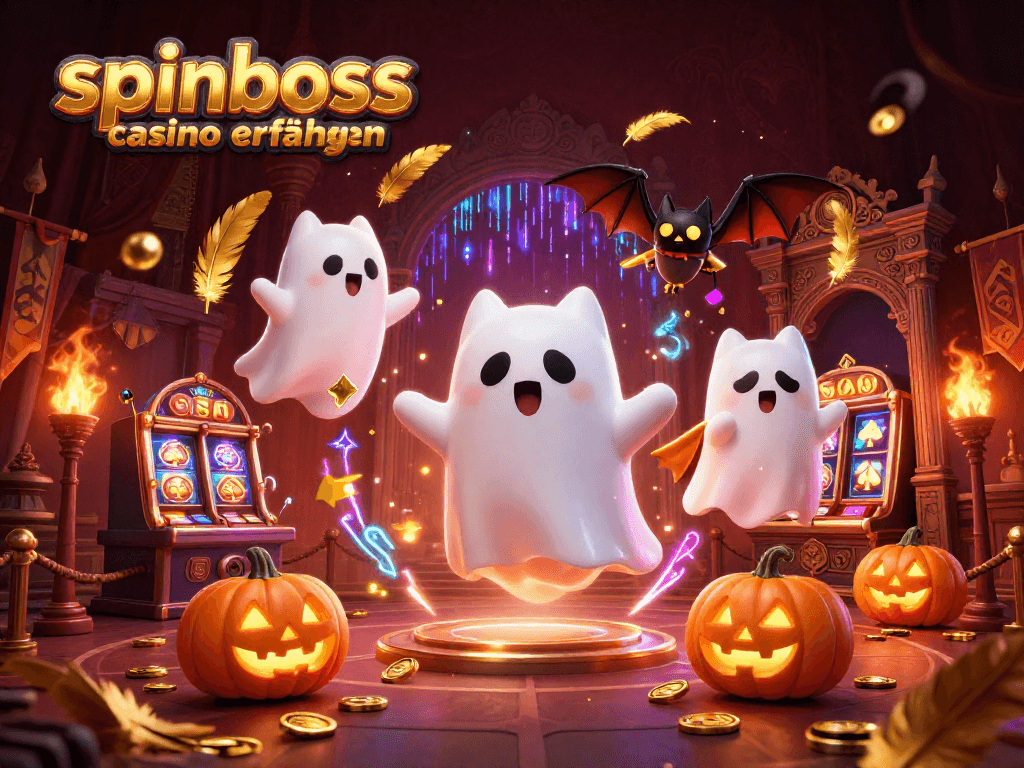 Spinboss Casino Erfahrungen: Gruseliger Kater und Fledermaus im Casinospiel